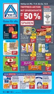 ALDI Nord Angebote vom 11.08.25 Bis 16.08.25 - insgesamt 43 Seiten