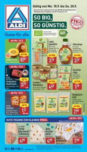 ALDI Nord Angebote vom 15.09.25 Bis 20.09.25 - insgesamt 41 Seiten