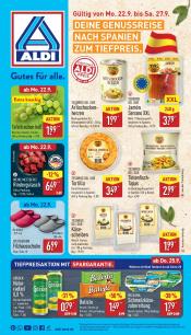 ALDI Nord Angebote vom 22.09.25 Bis 27.09.25 - insgesamt 38 Seiten