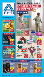 ALDI Nord Angebote vom 17.11.25 Bis 22.11.25 - insgesamt 50 Seiten