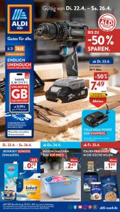 ALDI SÜD Angebote vom 22.04.25 Bis 26.04.25 - insgesamt 43 Seiten