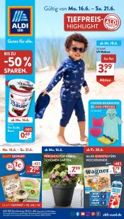 ALDI SÜD Angebote vom 16.06.25 Bis 21.06.25 - insgesamt 43 Seiten