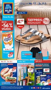ALDI SÜD Angebote vom 07.07.25 Bis 12.07.25 - insgesamt 45 Seiten