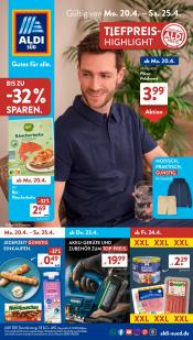 ALDI SÜD Angebote vom 20.04.26 Bis 25.04.26 - insgesamt 34 Seiten