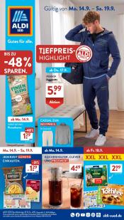 ALDI SÜD Angebote vom 14.09.26 Bis 19.09.26 - insgesamt 32 Seiten