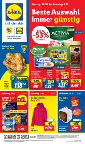 Lidl Angebote vom 28.10.24 Bis 02.11.24 - insgesamt 61 Seiten