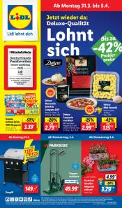 Lidl Angebote vom 31.03.25 Bis 05.04.25 - insgesamt 60 Seiten