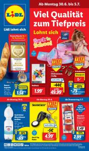 Lidl Angebote vom 30.06.25 Bis 05.07.25 - insgesamt 68 Seiten
