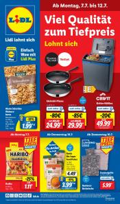 Lidl Angebote vom 07.07.25 Bis 12.07.25 - insgesamt 64 Seiten
