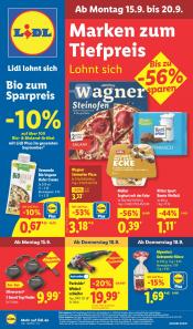 Lidl Angebote vom 15.09.25 Bis 20.09.25 - insgesamt 68 Seiten