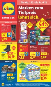 Lidl Angebote vom 01.12.25 Bis 06.12.25 - insgesamt 68 Seiten