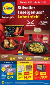 Lidl Angebote vom 08.12.25 Bis 13.12.25 - insgesamt 72 Seiten