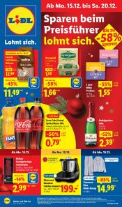 Lidl Angebote vom 15.12.25 Bis 20.12.25 - insgesamt 73 Seiten