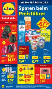 Lidl Angebote vom 19.01.26 Bis 24.01.26 - insgesamt 63 Seiten