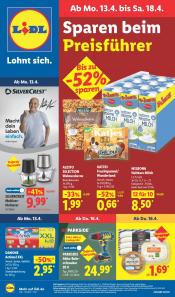Lidl Angebote vom 13.04.26 Bis 18.04.26 - insgesamt 70 Seiten