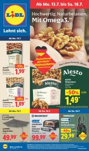 Lidl Angebote vom 13.07.26 Bis 18.07.26 - insgesamt 72 Seiten