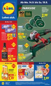 Lidl Angebote vom 14.09.26 Bis 19.09.26 - insgesamt 71 Seiten
