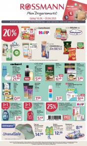Rossmann Angebote vom 16.06.25 Bis 20.06.25 - insgesamt 24 Seiten